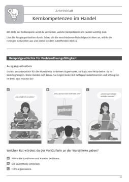 Unterrichtsplanung: Kernkompetenzen im Handel | gesamtes Material