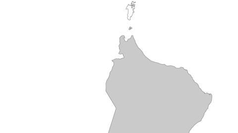 Karte: Landkarte Oman (Politische Staatsgrenzen)