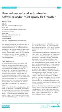 Unterrichtsbaustein: Das ist ja wohl der Gipfel! - Rollenprofil Get ready for growth
