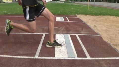 Video: Leichtathletik: Hangsprungtechnik im Weitsprung
