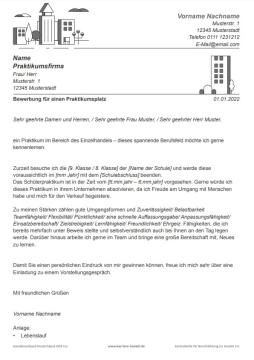 Unterrichtsbaustein: Betriebspraktikum | gesamtes Material
