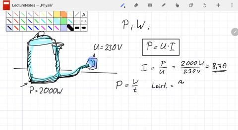 Video: Elektrische Leistung am Beispiel des Wasserkochers