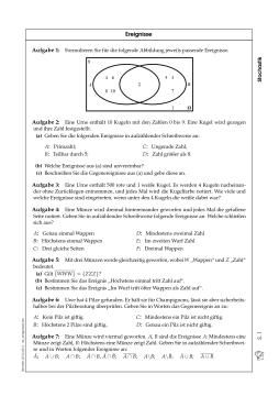 Arbeitsblatt: Ereignisse (pdf)