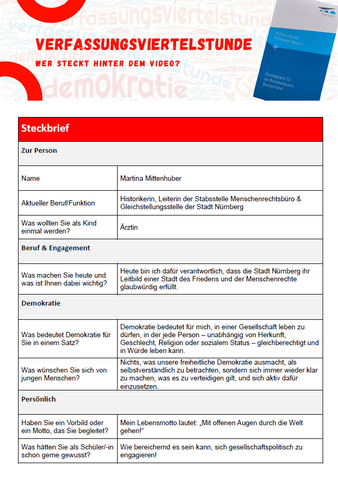 Text: Martina Mittenhuber - Steckbrief