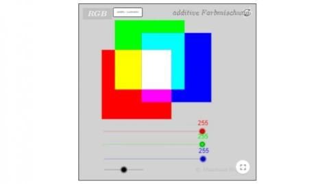 Interaktion: Farbmischungen