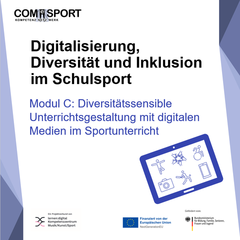 Bild: Diversitätssensible Unterrichtsgestaltung mit digitalen Medien im Sportunterricht