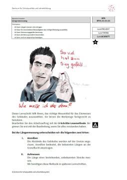 Arbeitsblatt: Längenmessung (Niveau A | PDF)