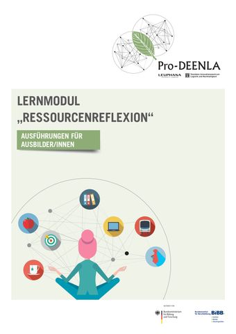 Unterrichtsplanung: Lernmodul 8 Ressourcenreflexion (Ausbilder/innen)