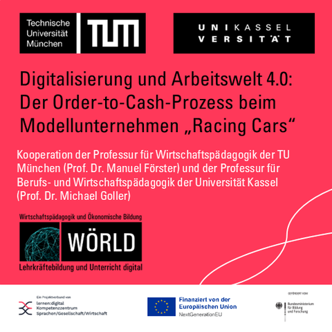 Webseite: Open Educational Resources des Forschungsprojekts „Digitalisierung von wirtschaftlich-kaufmännischen Berufsfeldern verstehen und unterrichten“