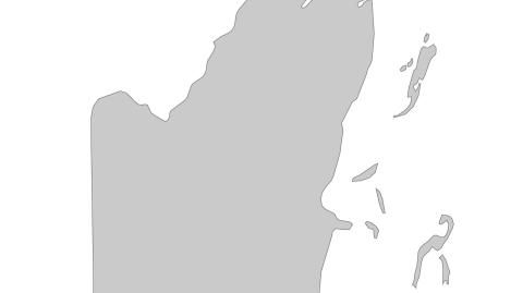 Karte: Landkarte Belize (Politische Staatsgrenzen)
