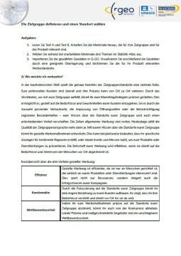 Arbeitsblatt: Arbeitsblatt: Zielgruppe definieren & Standortwahl – Dash‑Cam