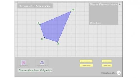 Interaktion: Haus der Vierecke