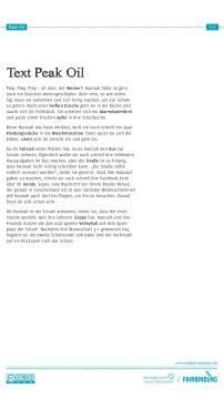 Unterrichtsbaustein: Peak Oil Alarm - Text