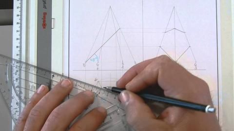 Video: 6-Kant-Pyramide 45° Schnitt 3 TB