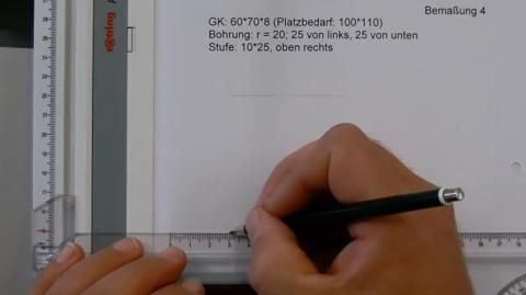 Video: Bemaßung Werkstück 4 Teil 1