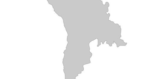 Karte: Landkarte Moldawien (Politische Staatsgrenzen)
