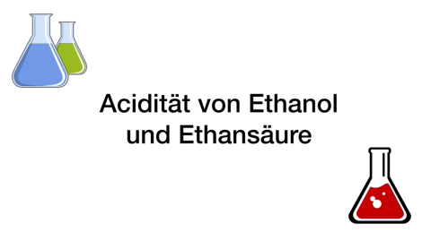 Video: Der Vergleich der Acidität von Ethanol und Ethansäure