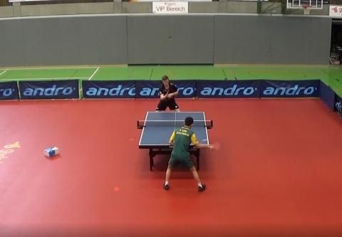 Video: Videotutorial Tischtennis (Ballonabwehr)