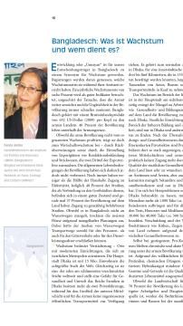 Unterrichtsbaustein: Stimmen aus dem Süden - "Bangladesch: Was ist Wachstum und wem dient es?"