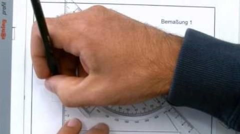 Video: Bemaßung Werkstück 1 Teil 1