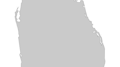 Karte: Landkarte Sri Lanka (Politische Staatsgrenzen)