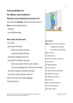 Broschuere: Fachpraktiker:in für Maler und Lackierer