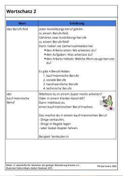 Arbeitsblatt: Wortschatz 2 Spielfeld Fragen