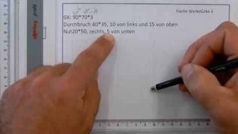 Video: flaches Werkstück 3
