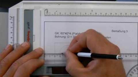 Video: Bemaßung Werkstück 3 Teil 1