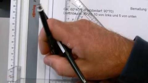 Video: Bemaßung Werkstück 1 Teil 2