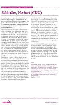 Unterrichtsbaustein: Wo ist das Problem? - Text Schindler, Norbert (CDU)