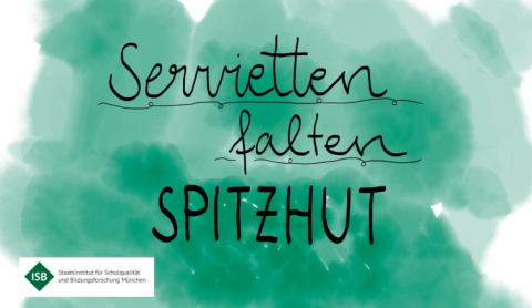 Video: Servietten falten - der Spitzhut