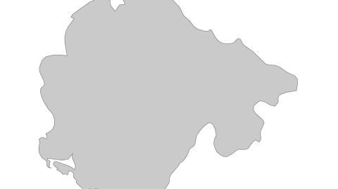 Karte: Landkarte Montenegro (Politische Staatsgrenzen)