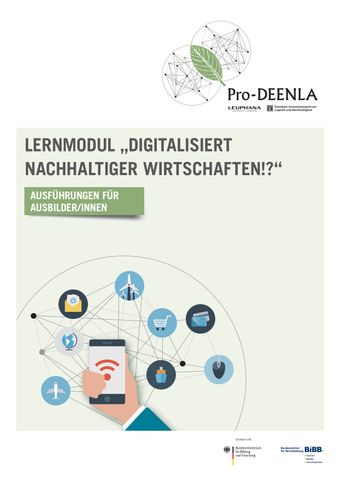Unterrichtsplanung: Lernmodul 10 Digitalisiert nachhaltiger wirtschaften!? (Ausbilder/innen)