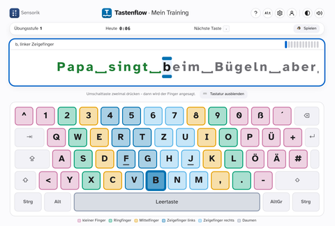 App: Tastenflow