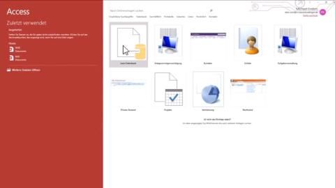 Video: Access Tutorial 1