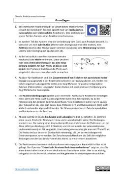 Veranschaulichung: Grundlagen zu Reaktionsmechanismen (doc)