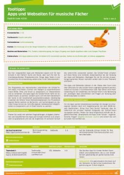 Text: DigiBitS-Tooltipps: musische Fächer (pdf)