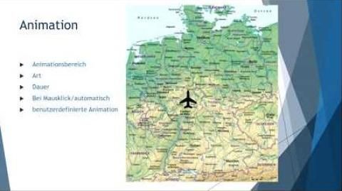 Video: Präsentation mit PowerPoint Tutorial 6 Animation und Hyperlinks
