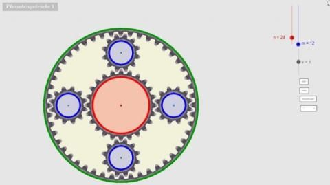 Interaktion: Planetengetriebe 1