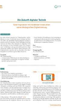 Unterrichtsbaustein: Die Zukunft digitaler Technik