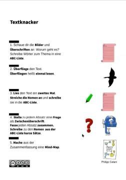 Video: Mit dem Textknacker Sachtexte lesen und verstehen - Schritt 1 | Leseförderung und Textknacker
