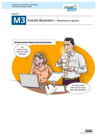 Bild: M3 05 Familie Baumann: Ressourcen sparen