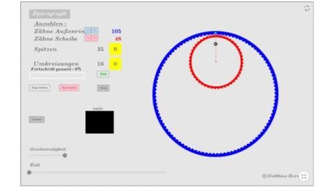Interaktion: Spirograph