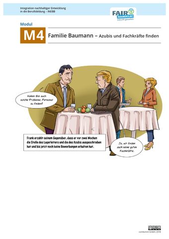 Bild: M4 04 Familie Baumann: Azubis und Fachkräfte finden