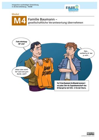 Bild: M4 06 Familie Baumann: gesellschaftliche Verantwortung übernehmen