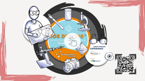 Interaktion: Job Dive 360°: Glas / Optik