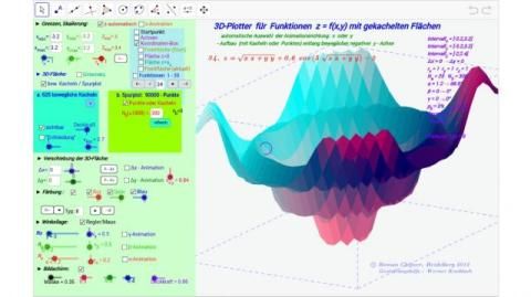 Interaktion: Kollektion von 35 Funktionen - mit gekachelten Flächen