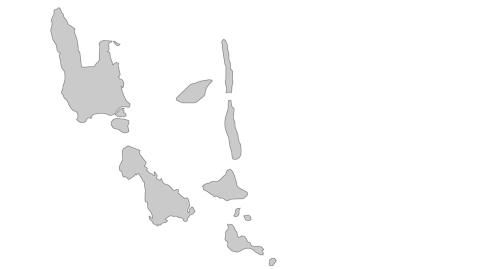 Karte: Landkarte Vanuatu (Politische Staatsgrenzen)