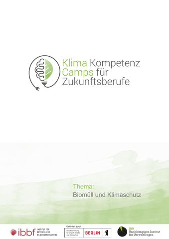 Arbeitsblatt: Biomüll und Klimaschutz (DOCX)